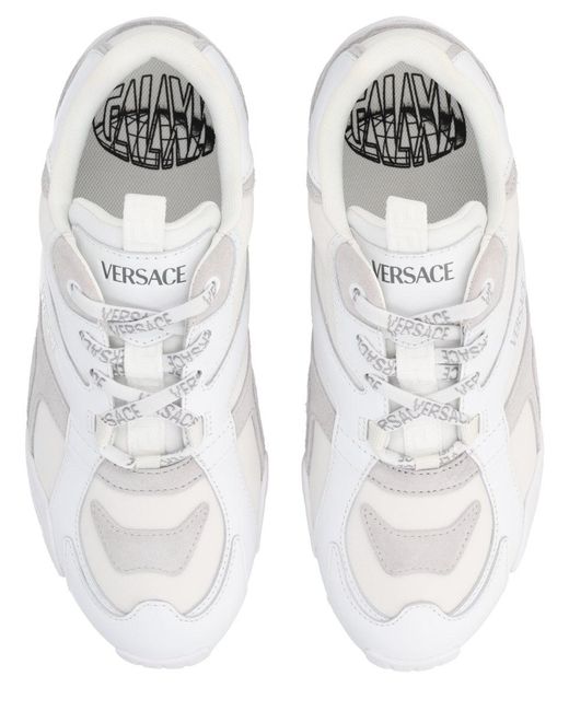 Versace White Sneakers Galaxy