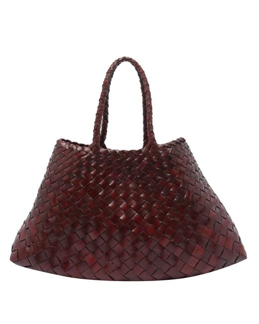 Dragon Diffusion Red Small Santa Croce Handbag