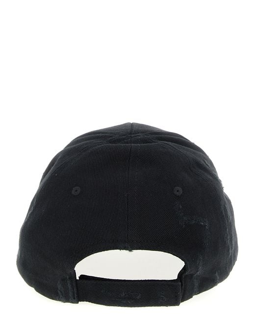 Balenciaga Blue Logo Cap for men