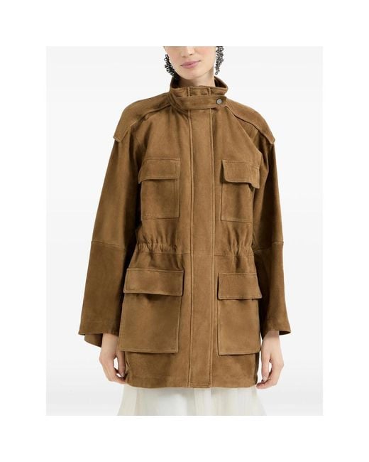 Brunello Cucinelli Brown Jackets