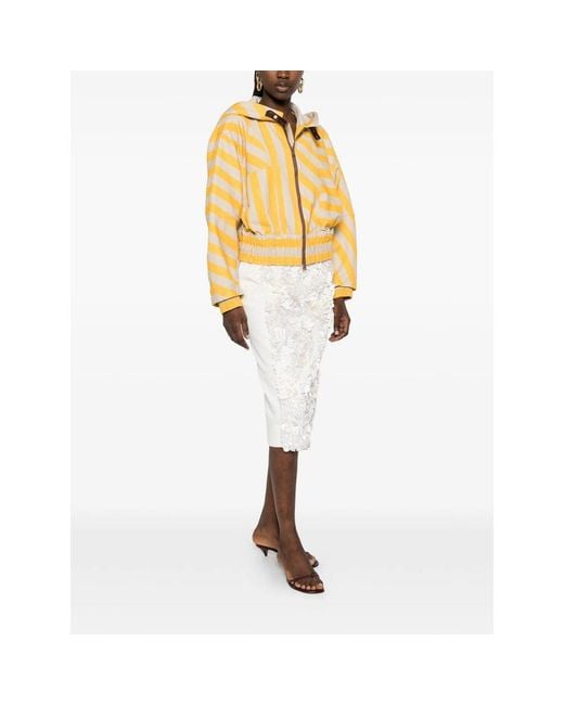Fendi Metallic Jackets