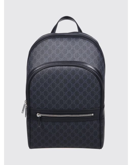 Gucci Blue Gg Supreme Fabric Gg Backpack for men