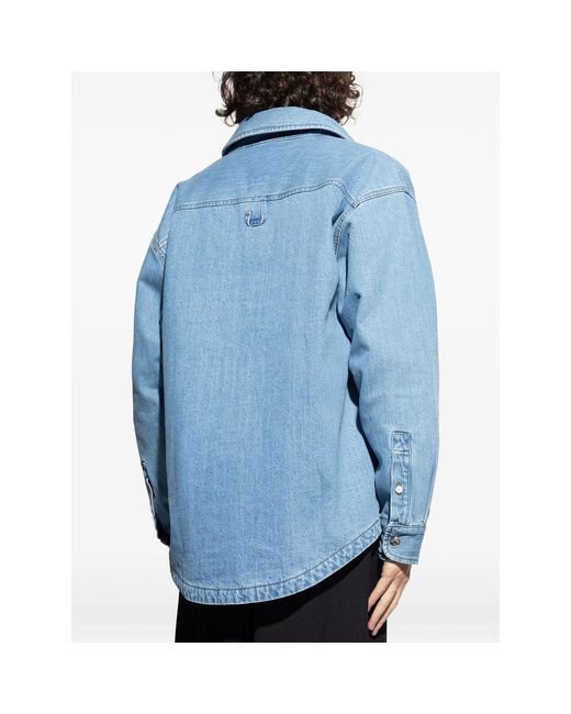Jacquemus Blue Denim Jacket for men
