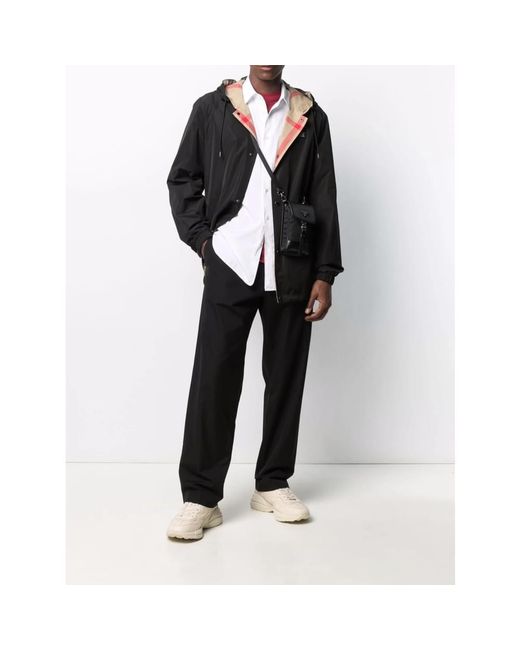 Burberry Black Lightweight Jacket Elmhurst for men