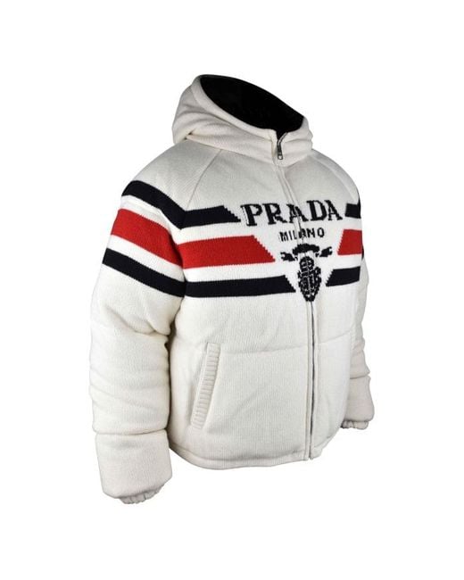 Prada Multicolor Down Jacket for men