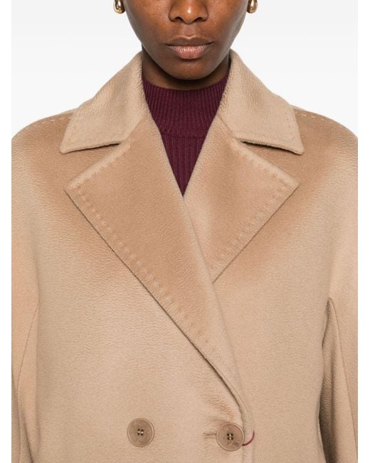 Max Mara Natural Wool Coat