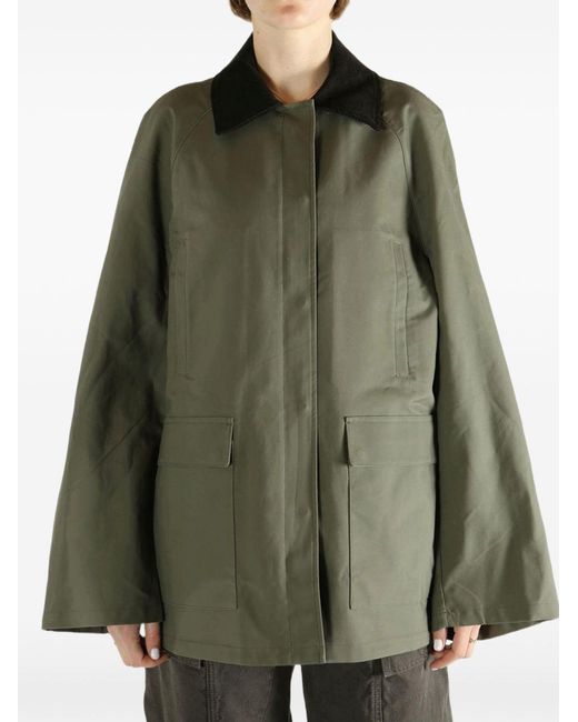 Totême  Green Cotton Country Jacket