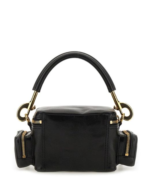 Chloé Black Chloã Leather Camera Bag