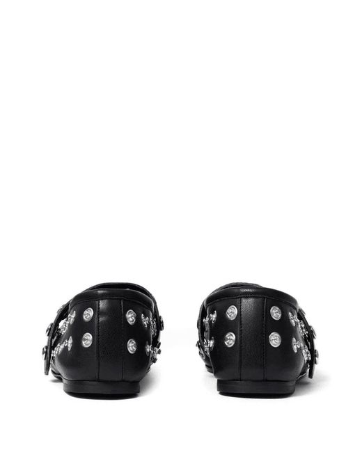 Stella McCartney Black Flat Shoes