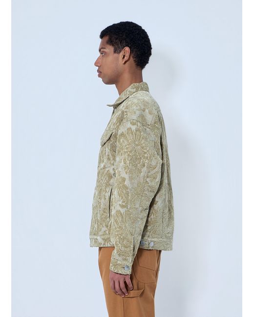 Junya Watanabe Natural Patterned Denim Jacket for men