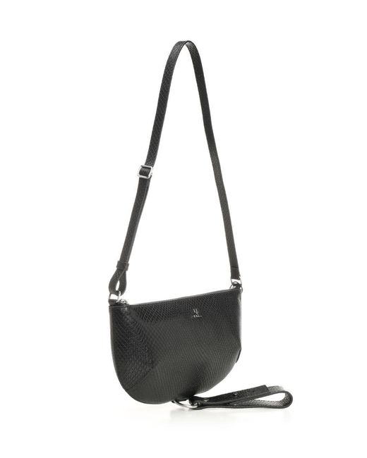 Courreges Black "Holy Eclipse" Bag