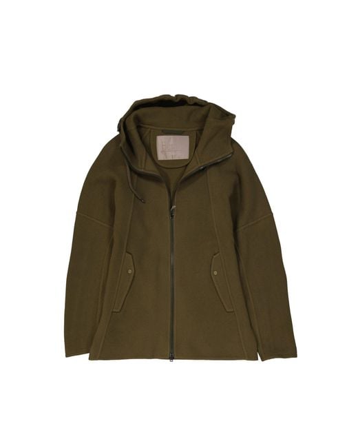 Herno Green Wool Jacket for men