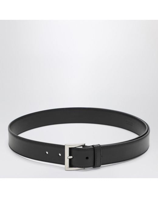 Prada Black Leather Belt