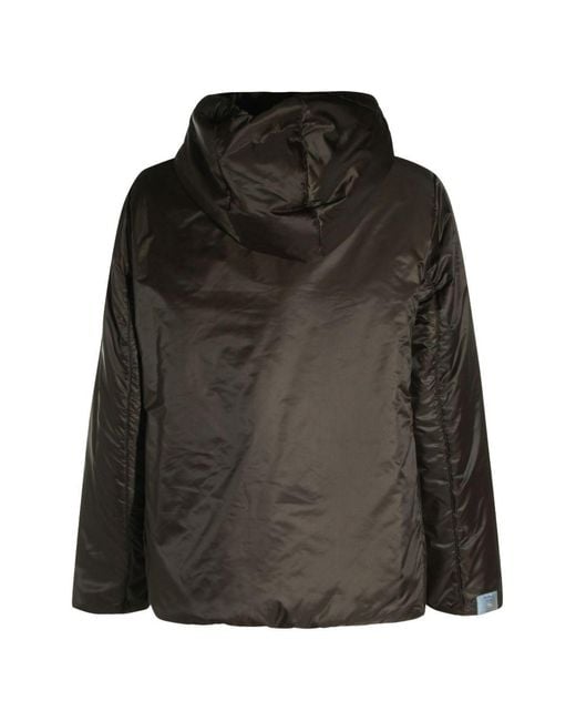 Max Mara Black Nylon Padded Blouson Jacket