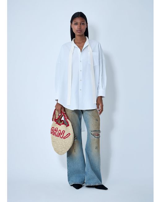 Marni White Button-Down Shirt