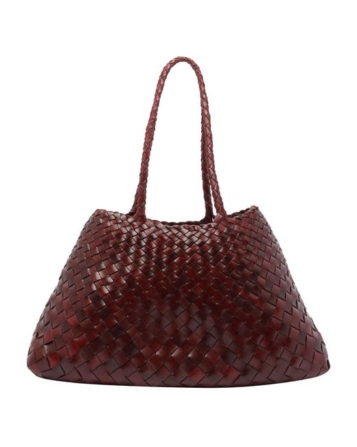 Dragon Diffusion Red Large Santa Croce Shoulder Bag