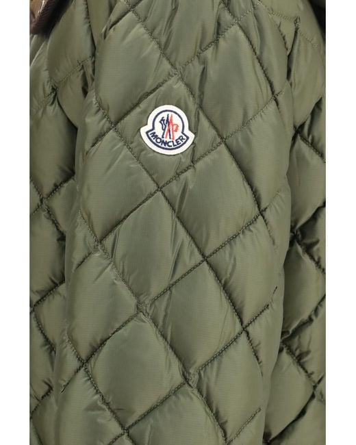 Moncler Green Reversible Venserre Down Jacket for men