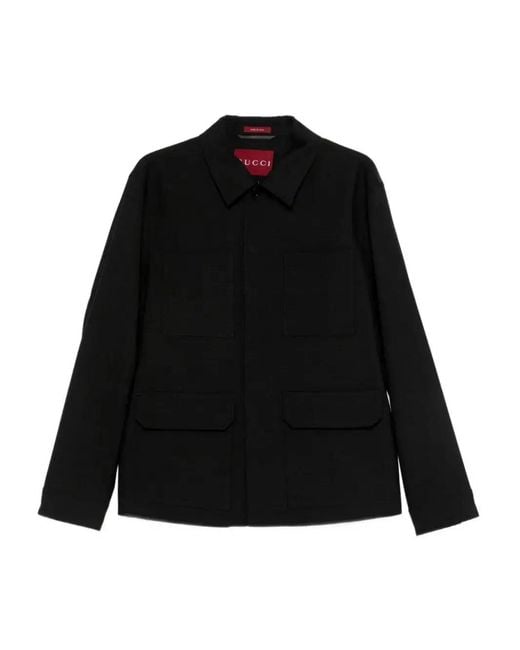 Gucci Black Jackets for men