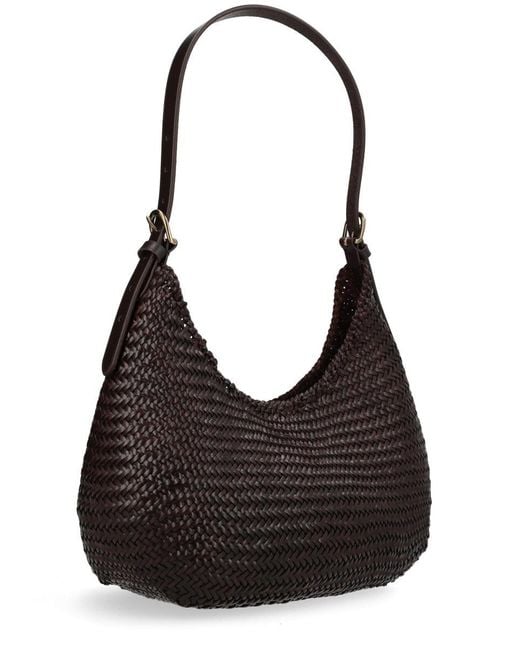 Dragon Diffusion Black Borsa "Half Moon"