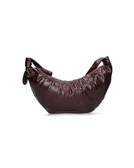 Lemaire Brown Croissant' Large Shoulder Bag for men