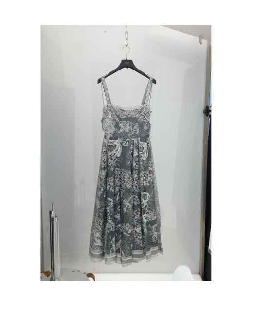 Dior Gray Dior Dress