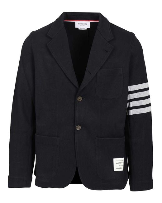 Thom Browne Black "Sack" Blazer for men