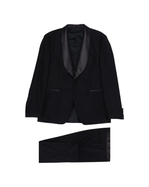 Tagliatore Black Suits for men