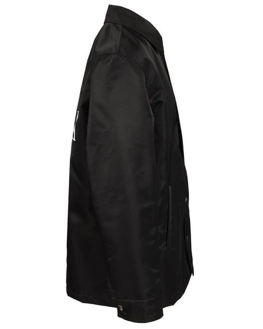 Amiri Black Printed Shirt Jacket for men