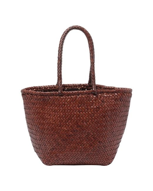Dragon Diffusion Red Small Grace Bucket Bag
