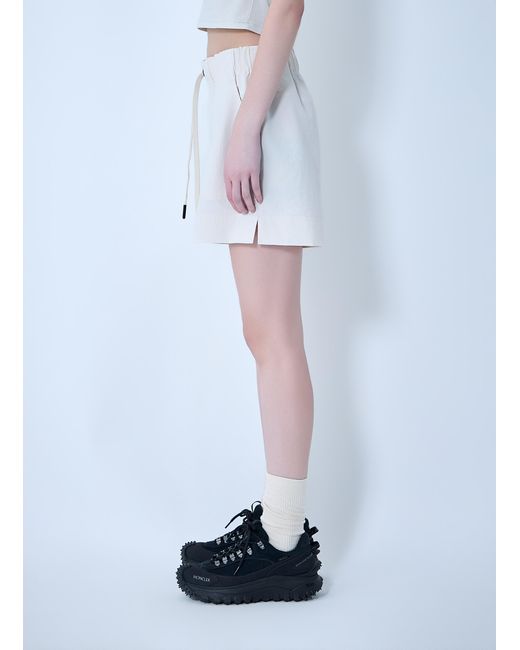 Moncler Blue Drawstring Shorts
