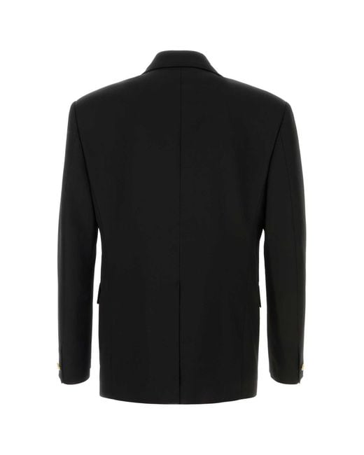 Versace Black Formal Blazers for men