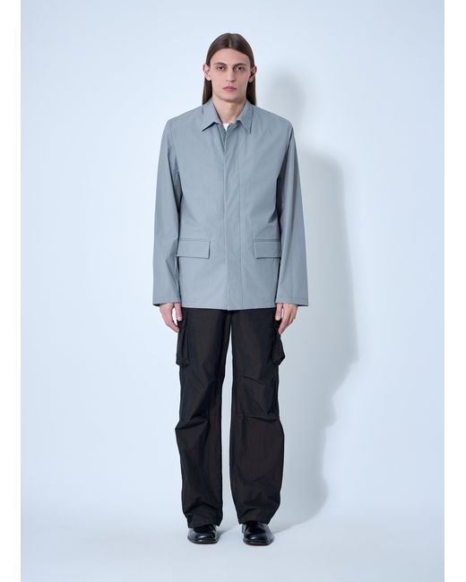 Rier Blue Shirt Jacket for men