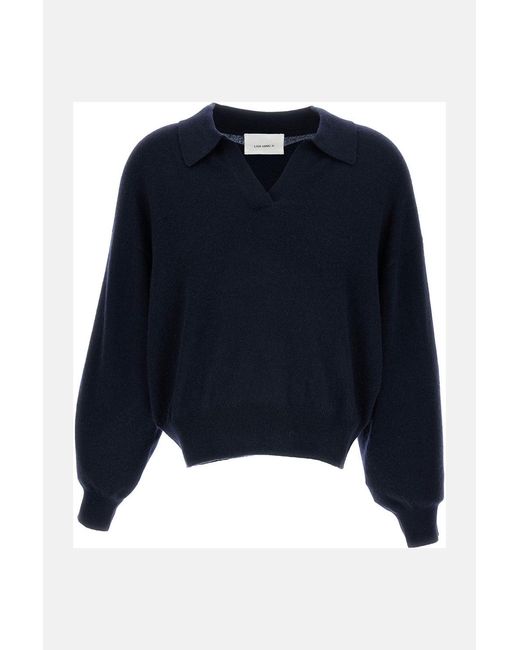 Lisa Yang Blue Wool Sweater