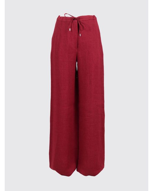 Max Mara Red Pants