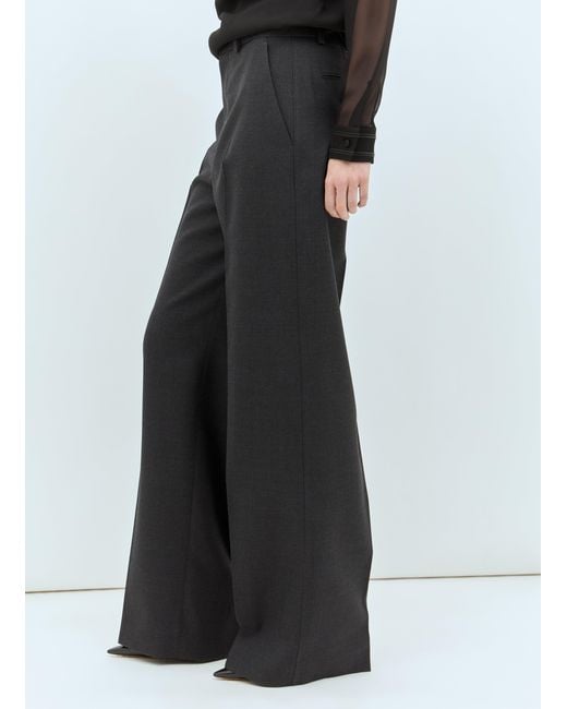 Gucci Black Wool Tailored Pants