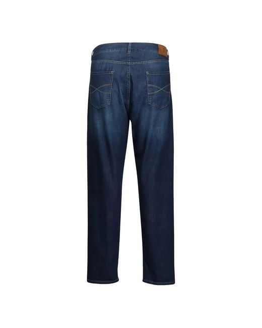 Brunello Cucinelli Blue Denim for men