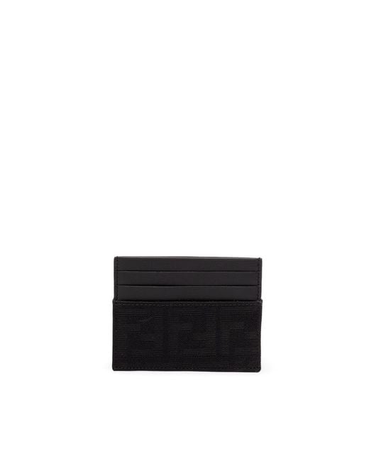 Fendi White Card Case for men