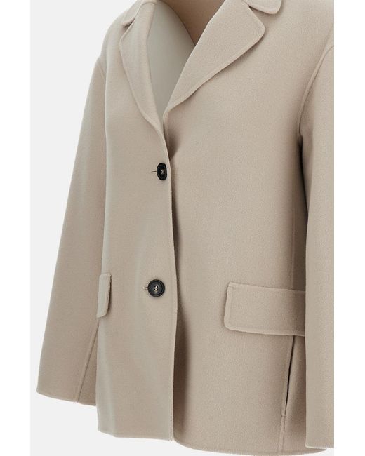 Max Mara Natural Elfi Single Breast Jacket