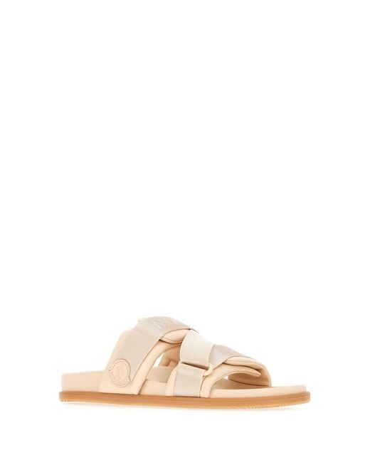 Moncler Pink Shoes Mules