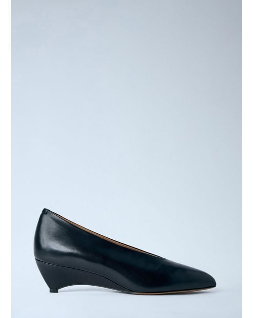 Jil Sander Blue Arc Pumps