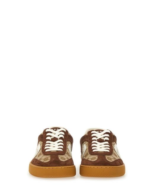 Gucci Brown Gg Crossover Sneaker for men
