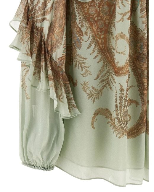 Zimmermann Multicolor 'Memento Flutter' Blouse