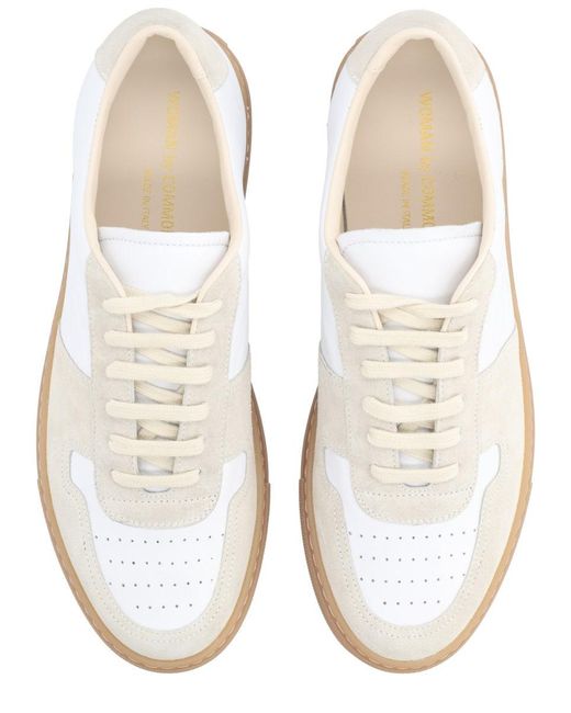 Common Projects White Low-Top Sneakers