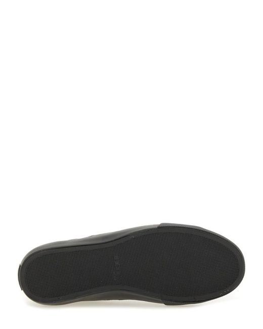 Boss Black Leather Sneaker for men