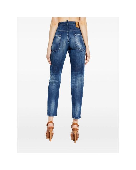 DSquared² Blue Trousers for men