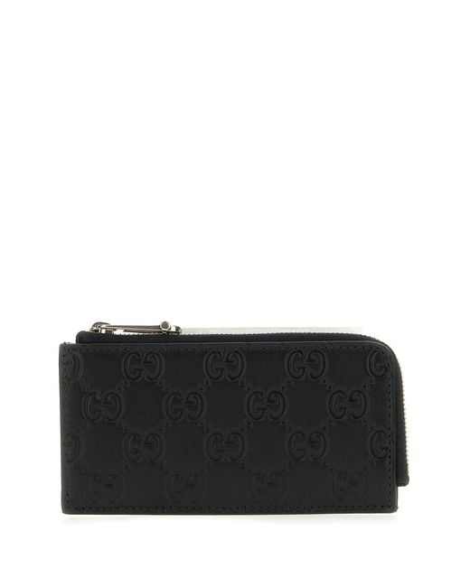 Gucci Black Accessories Wallets for men