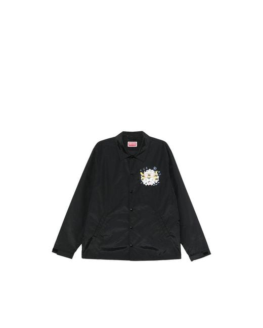 KENZO Black Jackets for men