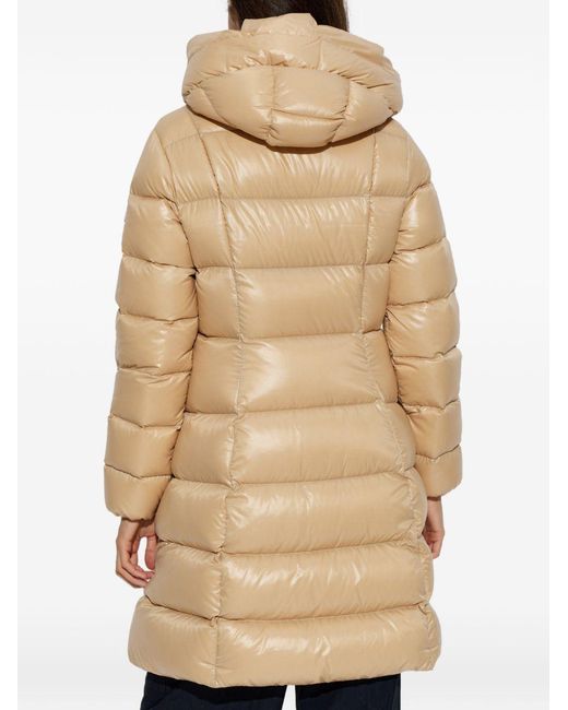 Moncler Natural Marusse Long Down Jacket