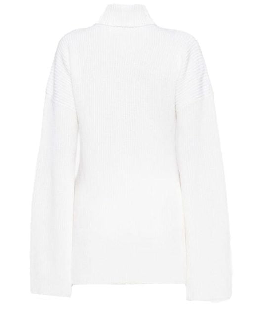 Totême White Wool Jersey