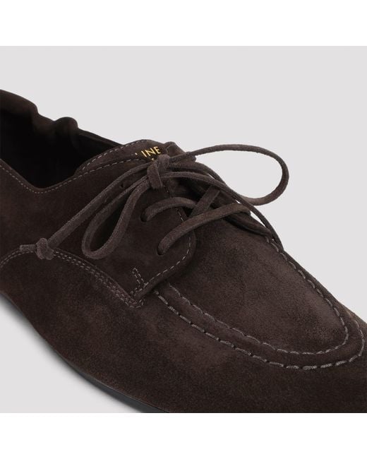 Céline Brown Lace Up Loafer for men
